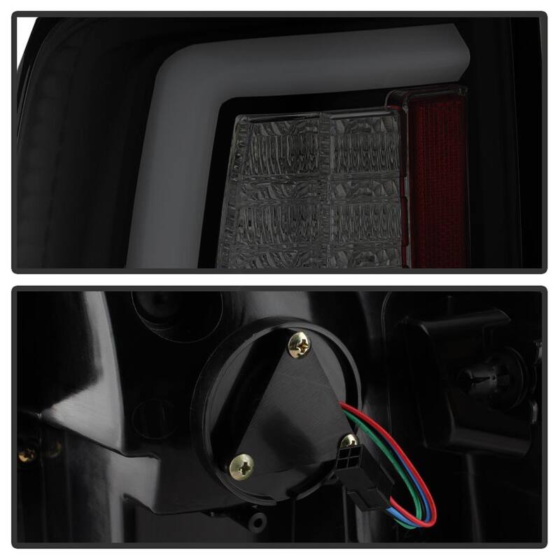 Spyder Auto Dodge Ram 1500 13-18 / Ram 2500/3500 13-18 LED Tail Lights -( Not Compatible With Incandescent Model ) - Black Smoke - 5084064