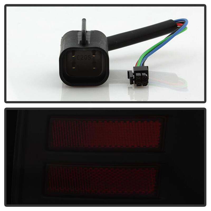 Spyder Auto Dodge Ram 1500 13-18 / Ram 2500/3500 13-18 LED Tail Lights -( Not Compatible With Incandescent Model ) - Black Smoke - 5084064