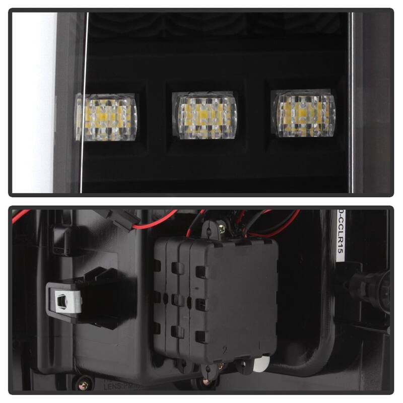 Spyder Auto Chevy Colorado 2015-2017 LED Tail Lights - Black - 5084576