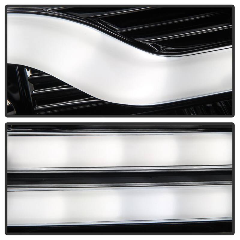 Spyder Auto Chevy Silverado 1500 07-13 / 2500HD/3500HD 07-14 Version 3 Projector Headlights - LED DRL - Smoke - 5083623