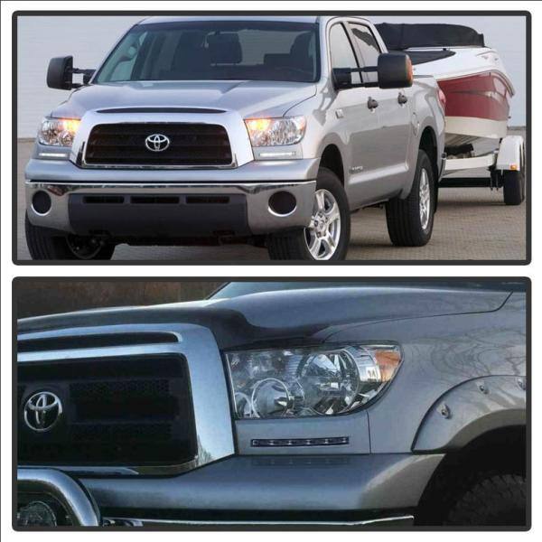 Spyder Auto Toyota Tundra 07-13 Daytime LED Running Lights ( XSP-X Model Look )wo/switch - Black - 5077714