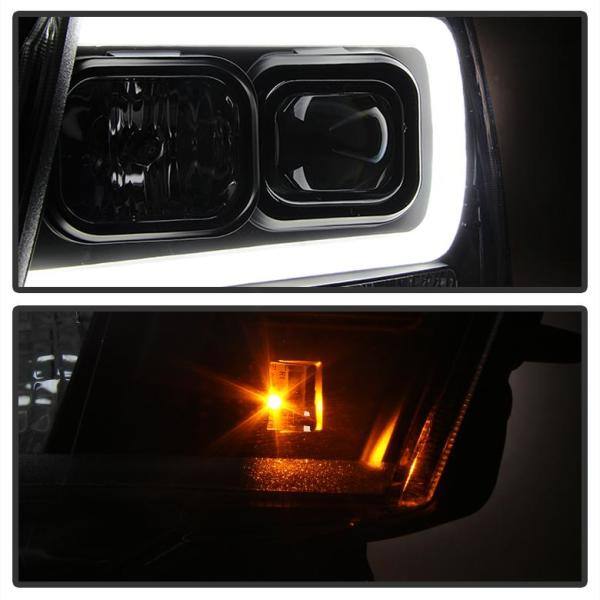 Spyder Auto Chevy Suburban 1500/2500 07-14 / Chevy Tahoe 07-14 / Avalanche 07-14 Version 2 Projector Headlight- Light Bar DRL - Blk - 5082565