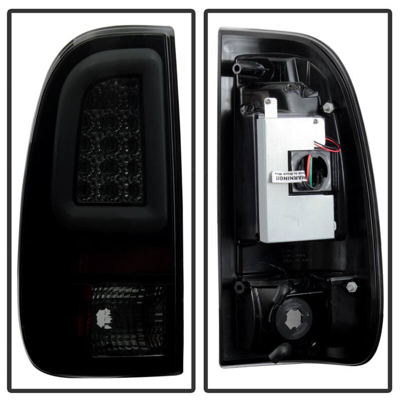 Spyder Auto Ford Super Duty F-250/ F-350/ F-450 08-16 Version 3 Light Bar LED Tail Lights- Black Smoke - 5084729