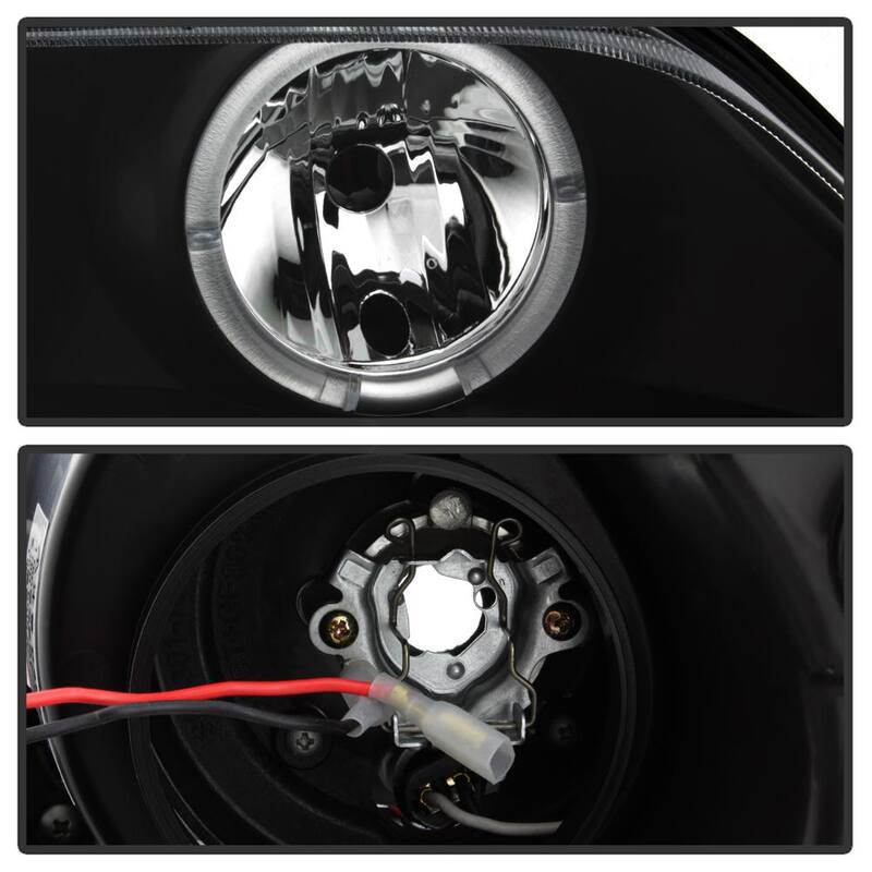 Spyder Auto BMW Z3 96-02 Projector Headlights - LED Halo - Black - High H1 (Included) - Low H1 (Included) - 5009081
