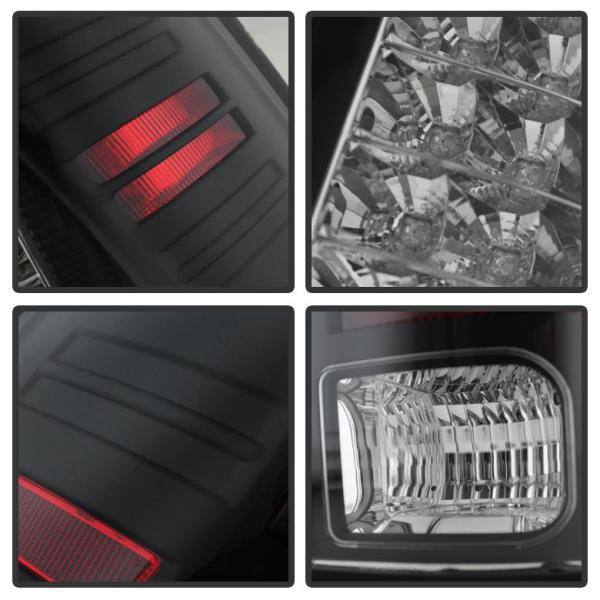 Spyder Auto Dodge Ram 1500 13-18 / Ram 2500/3500 13-18 LED Tail Lights -( Not Compatible With Incandescent Model ) - Black - 5077530