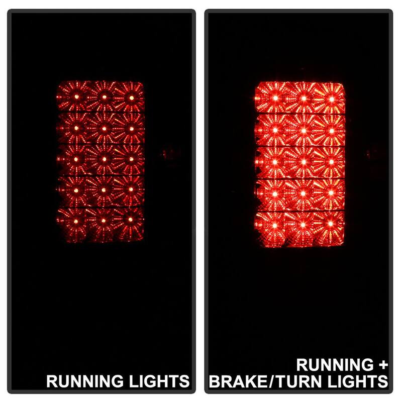 Spyder Auto Dodge Ram 1500 09-18 / Ram 2500/3500 10-18 LED Tail Lights -( Not Compatible With LED Model ) - Smoke - 5017581