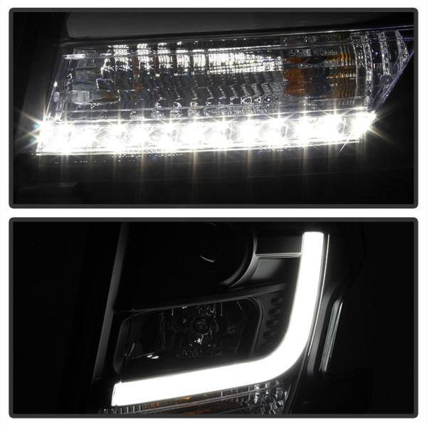 Spyder Auto Chevy Tahoe / Suburban 2015 -2016 Projector Headlights - DRL LED - Black - 5082541