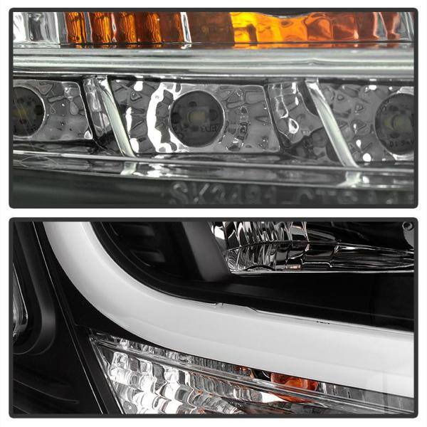 Spyder Auto Chevy Tahoe / Suburban 2015 -2016 Projector Headlights - DRL LED - Black - 5082541