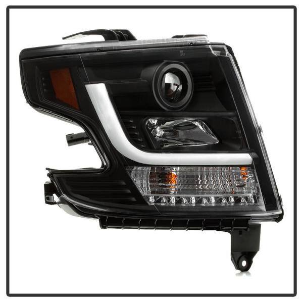 Spyder Auto Chevy Tahoe / Suburban 2015 -2016 Projector Headlights - DRL LED - Black - 5082541