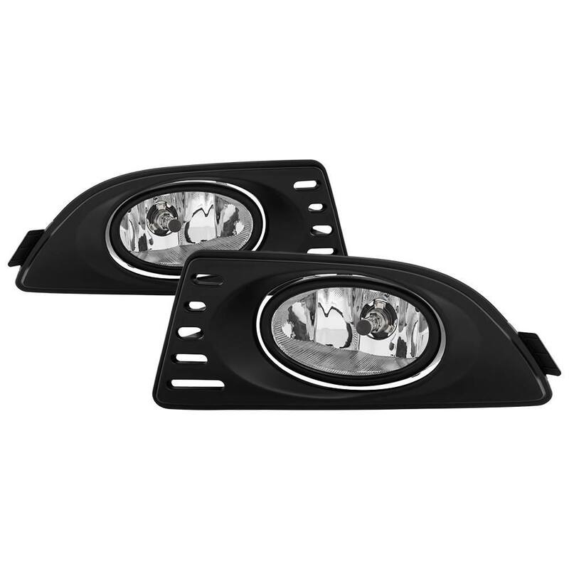 Spyder Auto Acura RSX 05-07 OEM Fog Lights w/Switch- Clear - 5020666