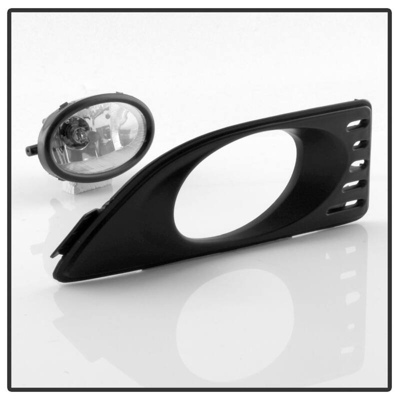 Spyder Auto Acura RSX 05-07 OEM Fog Lights w/Switch- Clear - 5020666