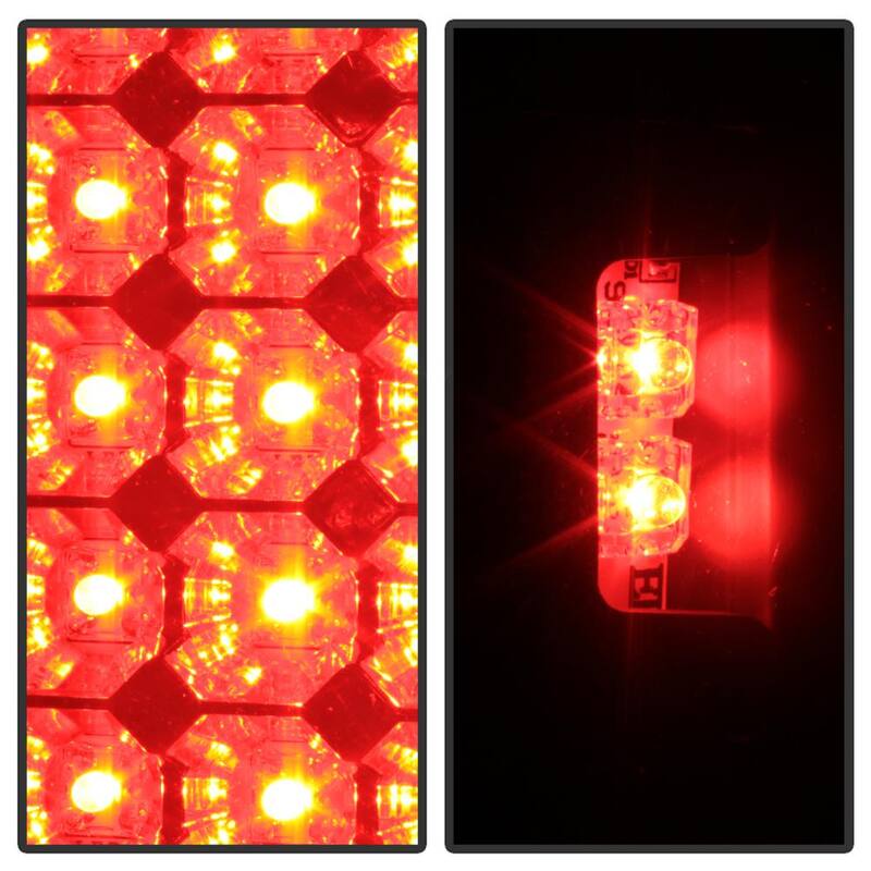 Spyder Auto Ford Super Duty F-250/ F-350/ F-450 08-16 LED Tail Lights - Black Smoke - 5083296