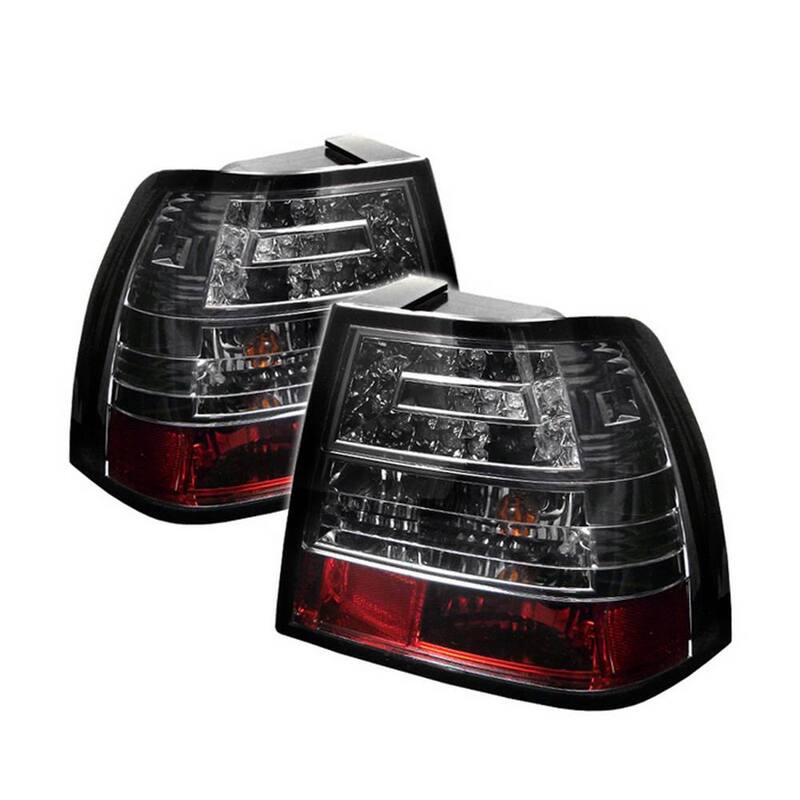 Spyder Auto Volkswagen Jetta 99-04 LED Tail Lights - Smoke - 5008435