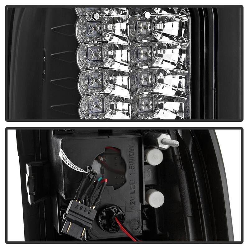 Spyder Auto Dodge Ram 1500 94-01 / Ram 2500/3500 94-02 LED Tail Lights - Black - 5002693