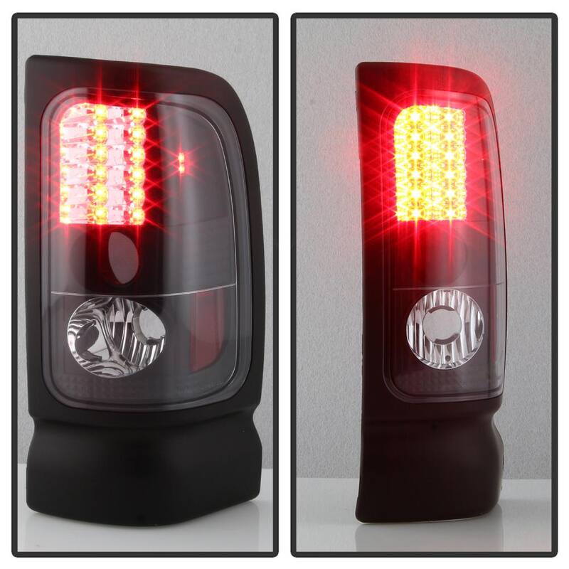 Spyder Auto Dodge Ram 1500 94-01 / Ram 2500/3500 94-02 LED Tail Lights - Black - 5002693