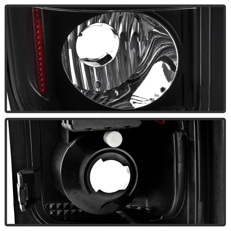 Spyder Auto Dodge Ram 1500 94-01 / Ram 2500/3500 94-02 LED Tail Lights - Black - 5002693