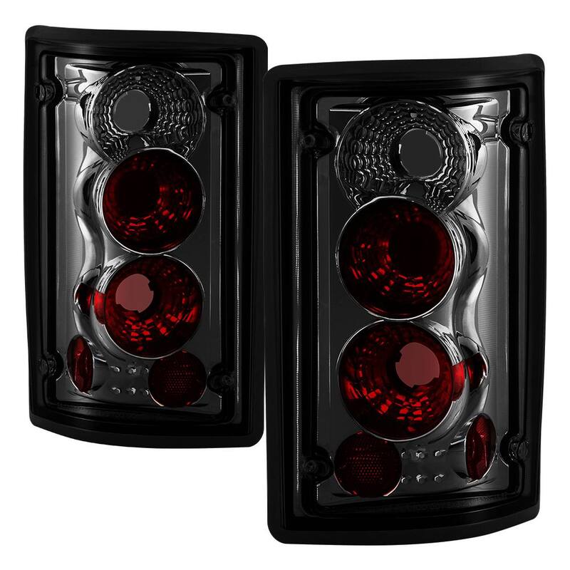 Spyder Auto Ford Excursion 00-06 / Econoline Van 150/250/350/450/550 95-06 Euro Style Tail Lights - Smoke - 5002945