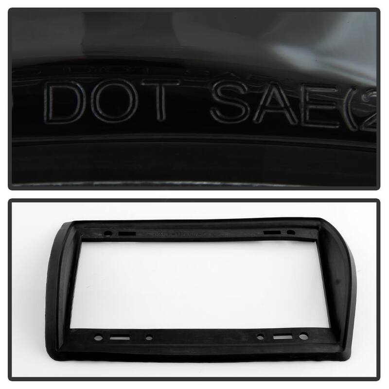 Spyder Auto Ford Excursion 00-06 / Econoline Van 150/250/350/450/550 95-06 Euro Style Tail Lights - Smoke - 5002945