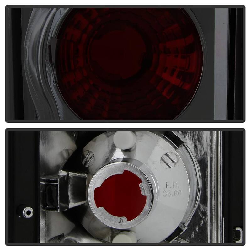 Spyder Auto Ford Excursion 00-06 / Econoline Van 150/250/350/450/550 95-06 Euro Style Tail Lights - Smoke - 5002945