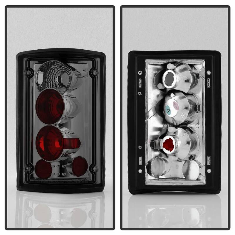 Spyder Auto Ford Excursion 00-06 / Econoline Van 150/250/350/450/550 95-06 Euro Style Tail Lights - Smoke - 5002945