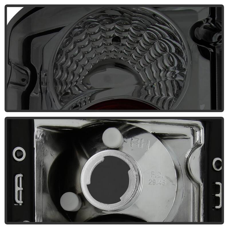 Spyder Auto Ford Excursion 00-06 / Econoline Van 150/250/350/450/550 95-06 Euro Style Tail Lights - Smoke - 5002945