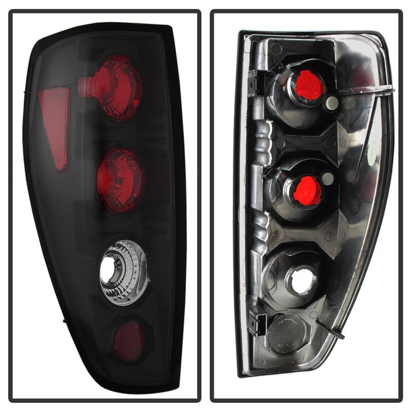 Spyder Auto Chevy Colorado 04-13 / GMC Canyon 04-13 Euro Style Tail Lights - Black - 5001412