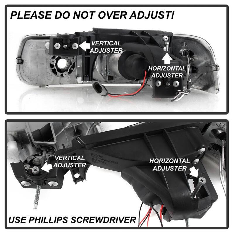 Spyder Auto Chevy Silverado 1500/2500 99-02 / Chevy Silverado 3500 01-02 Projector Headlights - LED Halo- Chrome - 5009609