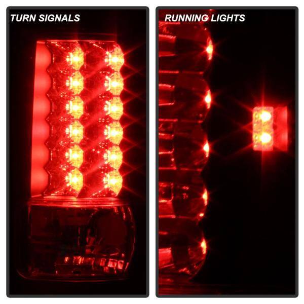 Spyder Auto Ford F150 Styleside 04-08 (Not Fit Heritage & SVT) LED Tail Lights - Black - 5003249