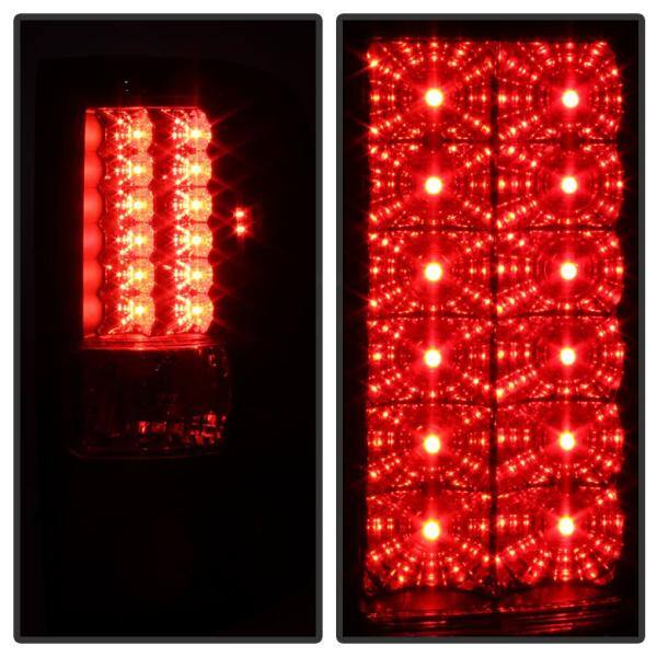 Spyder Auto Ford F150 Styleside 04-08 (Not Fit Heritage & SVT) LED Tail Lights - Black - 5003249
