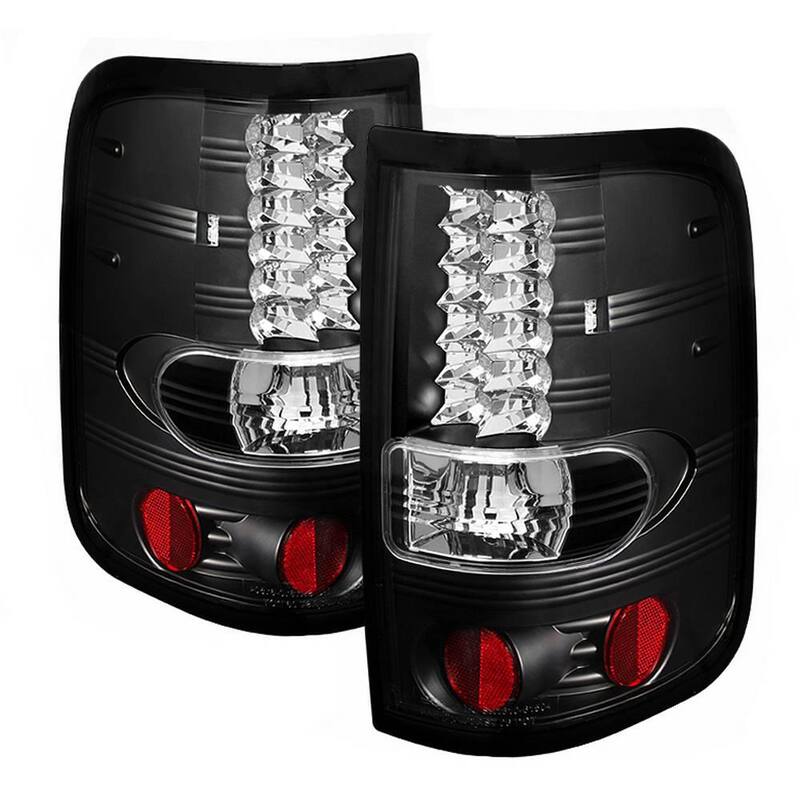 Spyder Auto Ford F150 Styleside 04-08 (Not Fit Heritage & SVT) LED Tail Lights - Black - 5003249