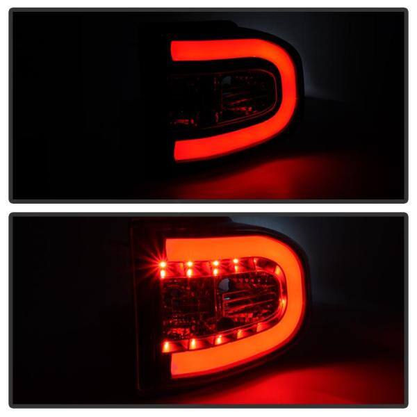 Spyder Auto Toyota FJ Cruiser 07-13 Light Bar LED Tail Lights - Black - 5079442