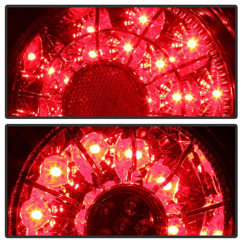 Spyder Auto Lexus IS 300 01-03 ( With Inner Trunk Lights ) LED Tail Lights - Red Clear - 5085061