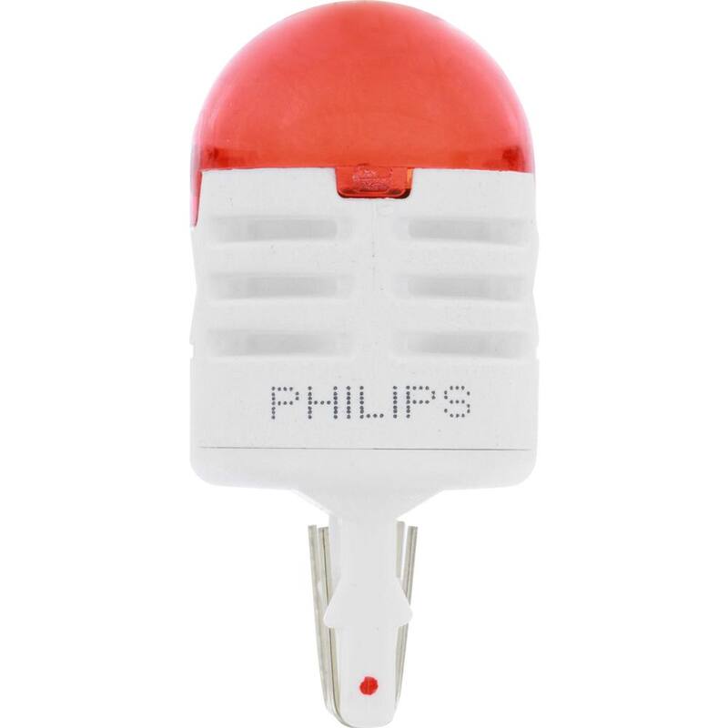Philips Ultinon LED 7443 Red Signaling Bulb (2-Pack) - 7443RLED