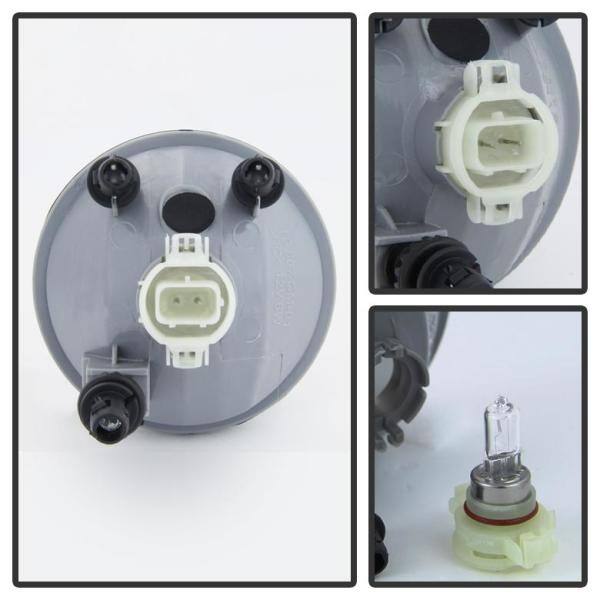Spyder Auto GMC Acaidia 07-12 / Chevy Avalanche 07-13 / Camaro 10-13 / Chevy Tahoe 07-14 / Suburban 07-14 FogLights wo/switch-Smoke - 5038364