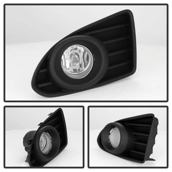 Spyder Auto Scion IQ 2012-2013 OEM Fog Light w/Switch- Clear - 5077868