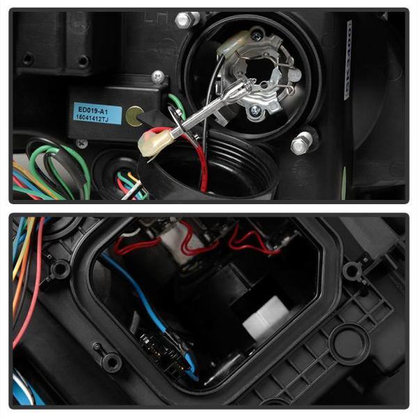 Spyder Auto Lexus GS 300 / 350 / 450 / 460 2006-2011 Projector Headlights - Xenon/HID Model Only - DRL LED - Black - 5082800