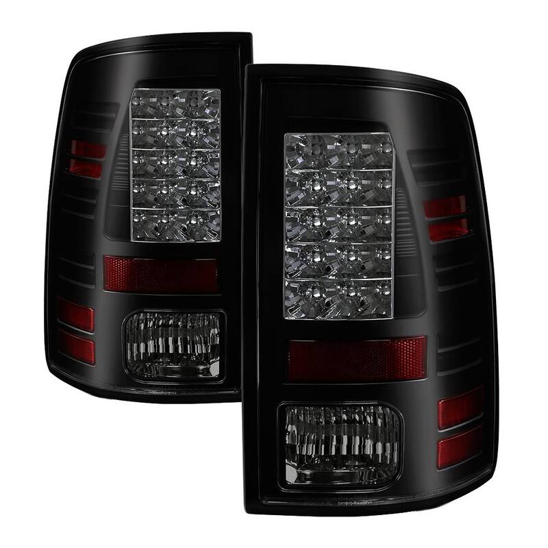 Spyder Auto Dodge Ram 1500 09-18 / Ram 2500/3500 10-18 LED Tail Lights -( Not Compatible With LED Model ) - Black Smoke - 5078124