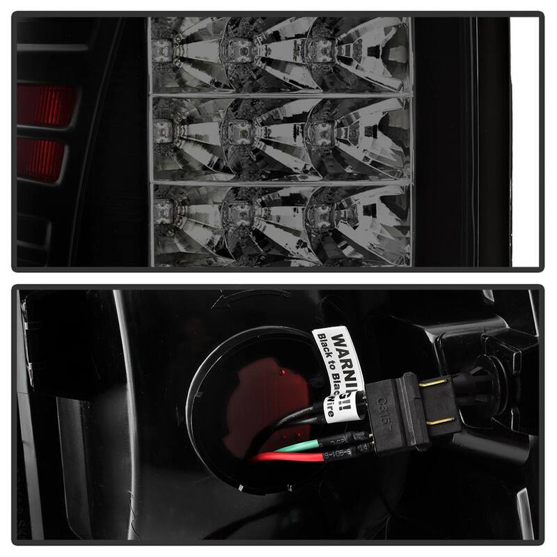 Spyder Auto Dodge Ram 1500 09-18 / Ram 2500/3500 10-18 LED Tail Lights -( Not Compatible With LED Model ) - Black Smoke - 5078124