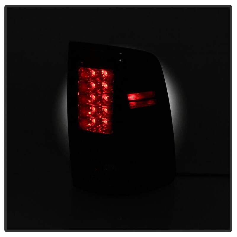 Spyder Auto Dodge Ram 1500 09-18 / Ram 2500/3500 10-18 LED Tail Lights -( Not Compatible With LED Model ) - Black Smoke - 5078124