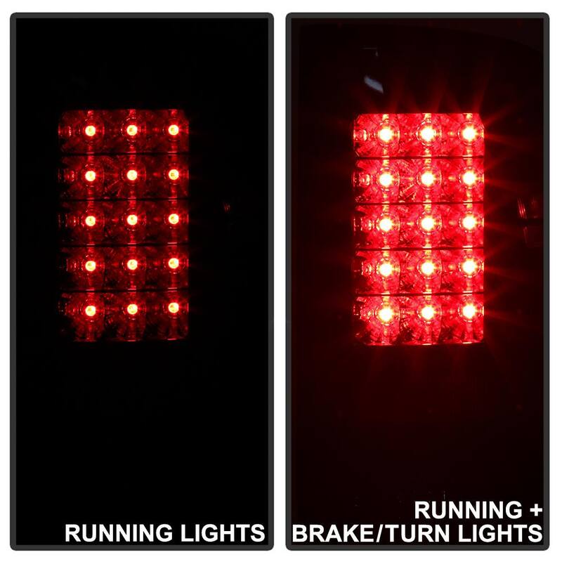 Spyder Auto Dodge Ram 1500 09-18 / Ram 2500/3500 10-18 LED Tail Lights -( Not Compatible With LED Model ) - Black Smoke - 5078124