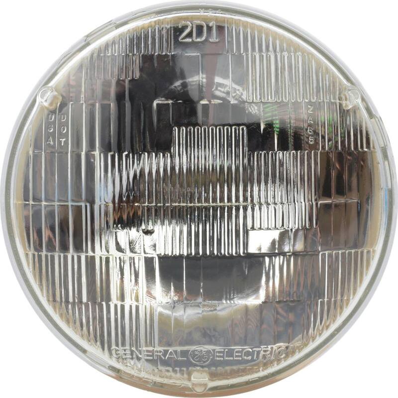 Philips Incandescent Sealed Beam - Single Commercial Pack - High Beam and Low Beam - 6014C1