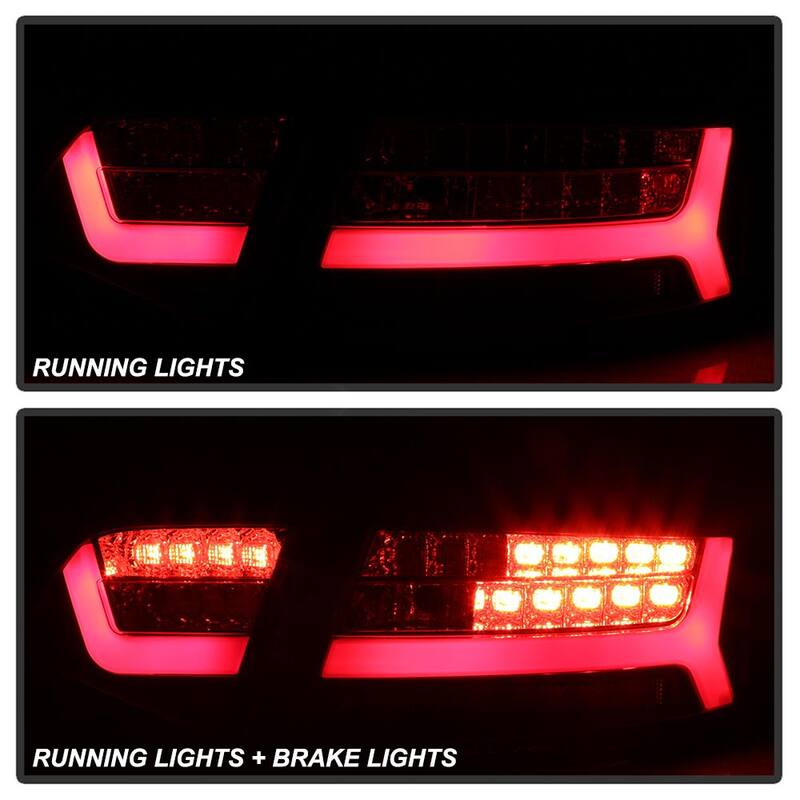 Spyder Auto Audi A6 09-12 LED Tail Lights - Black - 5085160