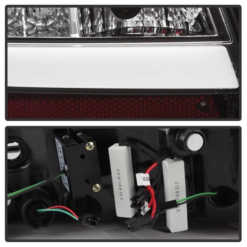 Spyder Auto Audi A6 09-12 LED Tail Lights - Black - 5085160