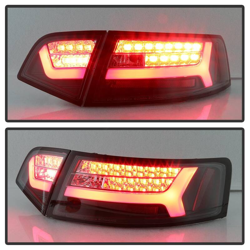 Spyder Auto Audi A6 09-12 LED Tail Lights - Black - 5085160