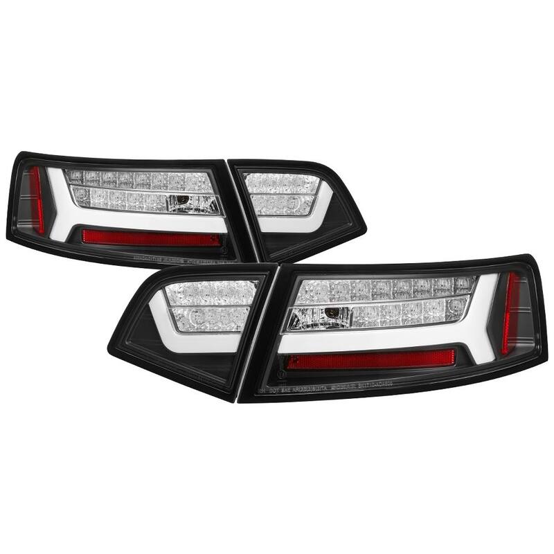 Spyder Auto Audi A6 09-12 LED Tail Lights - Black - 5085160
