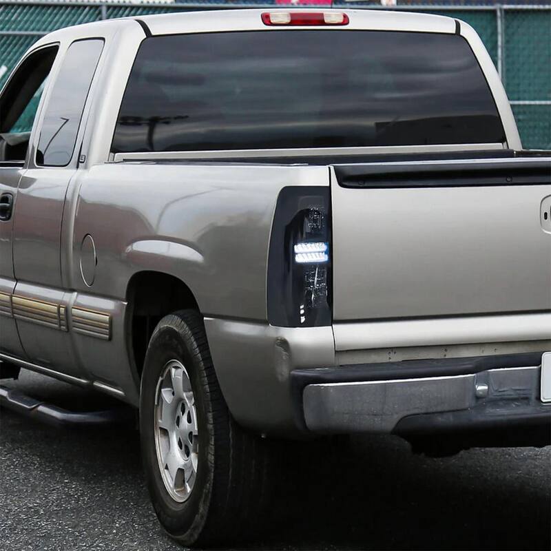 AMERICAN MODIFIED LED Tail Lights for 99-06 Chevy Silverado & 99-02 GMC Sierra - AMCHCC00201