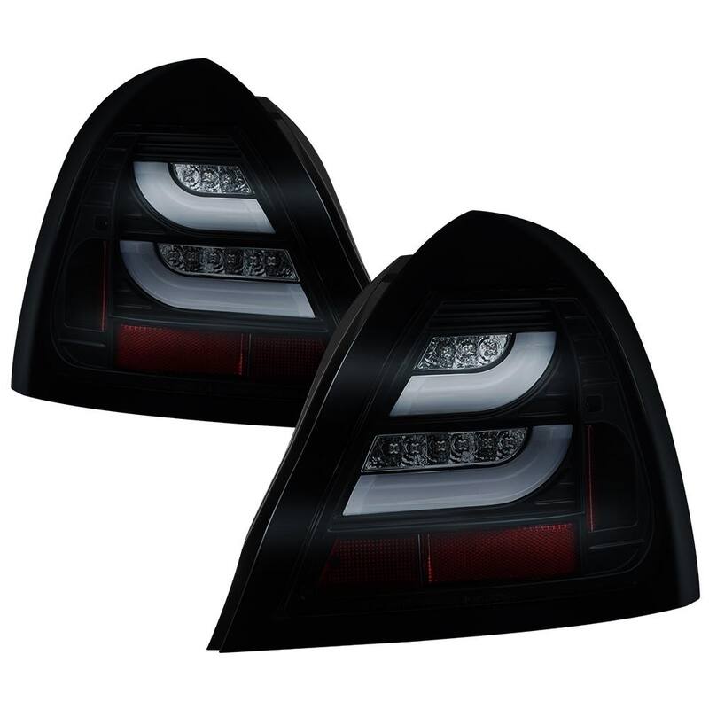 Spyder Auto Pontiac Grand Prix 04-08 Light Bar LED Tail Light - Black Smoke - 5084385