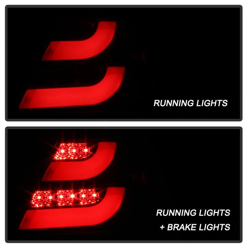 Spyder Auto Pontiac Grand Prix 04-08 Light Bar LED Tail Light - Black Smoke - 5084385