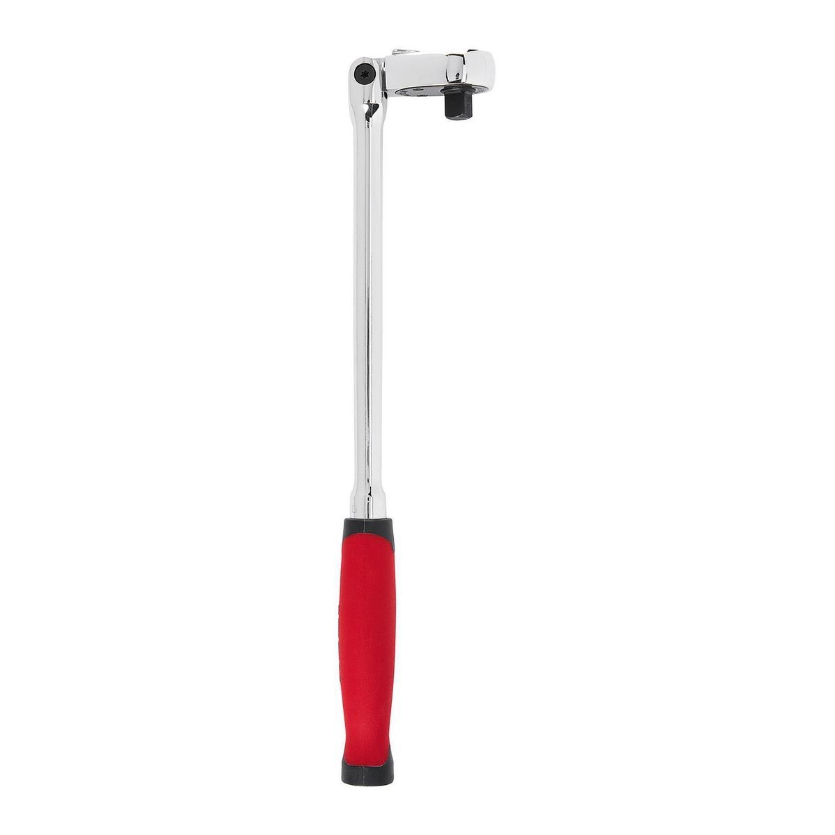 Llave de trinquete de cabeza flexible de alcance largo y agarre cómodo de 3/8 pulgadas para profesional - 58590