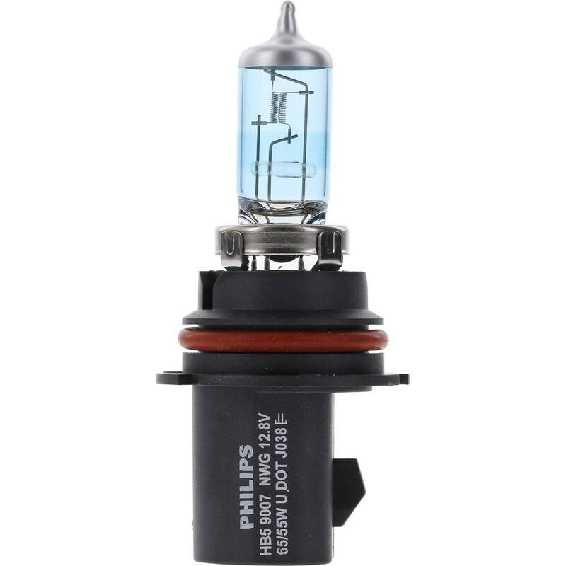 Philips CrystalVision Platinum 9007 White Headlight/Fog Light (2-Pack) - 9007CVPS2